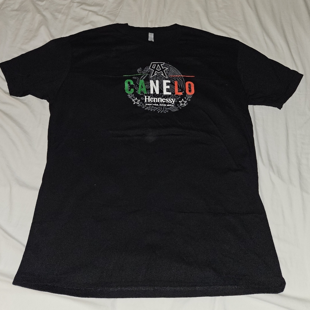 Saul Canelo Alvarez Hennesy Tshirt Boxing
